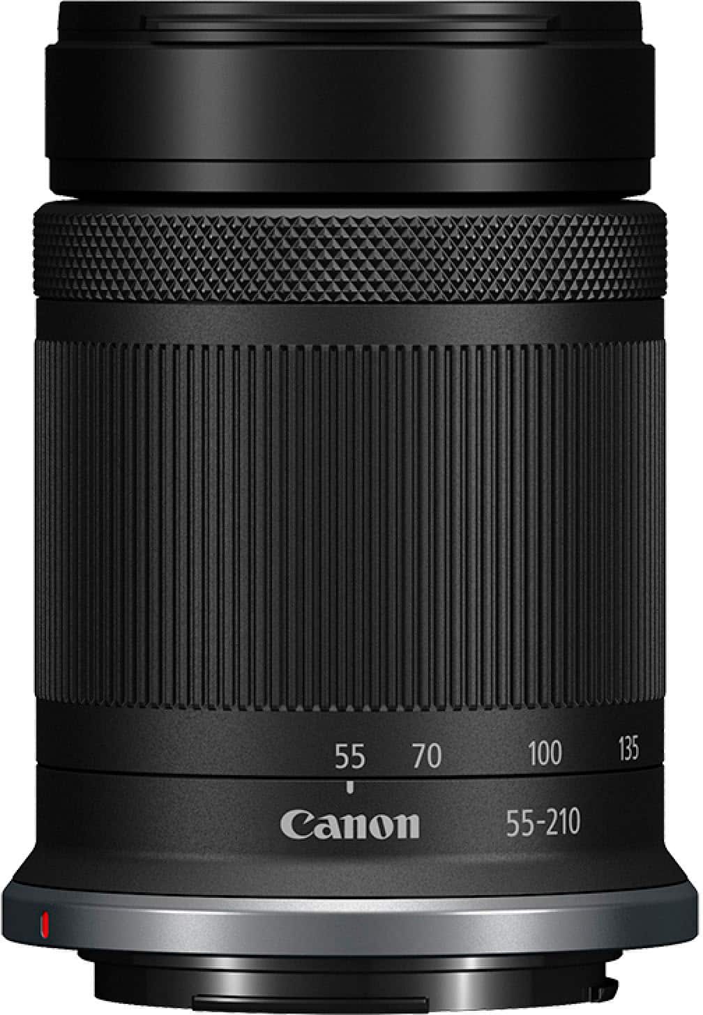 Canon - RF-S55-210mm F5-7.1 IS STM Telephoto Zoom Lensfor EOS R-Series Cameras - Black