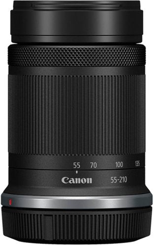 Canon - RF-S55-210mm F5-7.1 IS STM Telephoto Zoom Lensfor EOS R-Series Cameras - Black