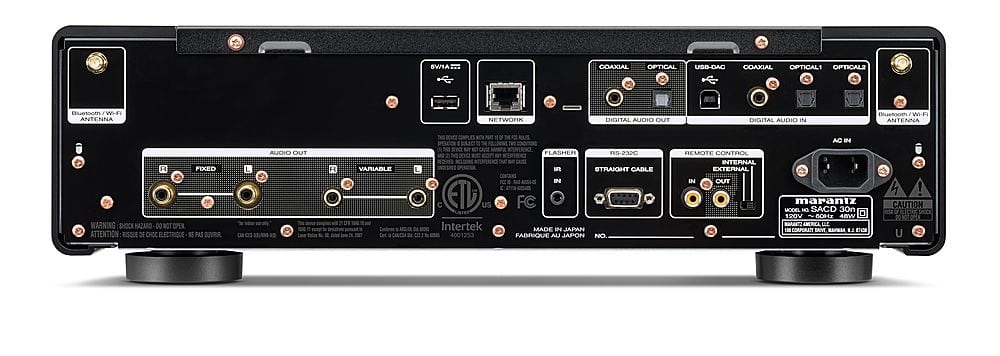 Marantz - SACD 30N Network SACD/CD Player - Black