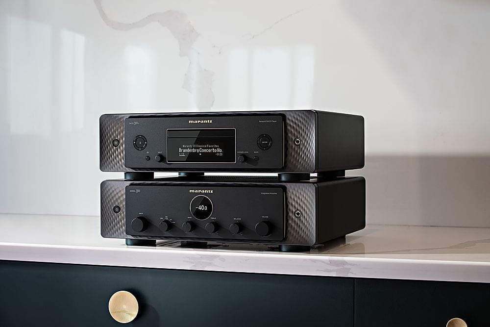 Marantz - SACD 30N Network SACD/CD Player - Black