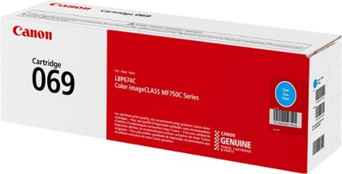Canon - Toner 069 Standard Capacity Toner Cartridge - Cyan