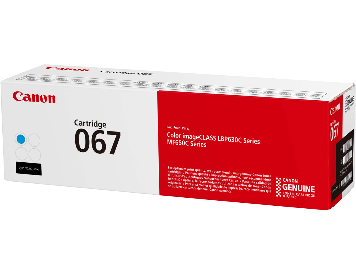 Canon - Toner 067 Standard Capacity Toner Cartridge - Cyan