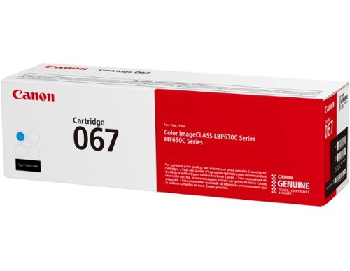 Canon - Toner 067 Standard Capacity Toner Cartridge - Cyan