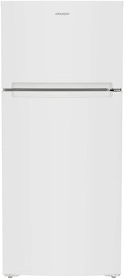 Amana - 24 in. Wide 16.4 cu. ft. Top-Freezer Refrigerator - White