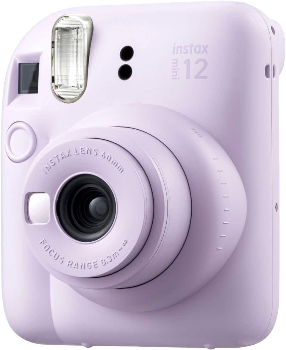Fujifilm - instax mini 12 Instant Film Camera - Lilac Purple