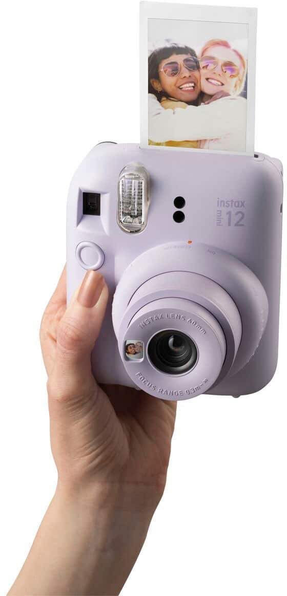 Fujifilm - instax mini 12 Instant Film Camera - Lilac Purple