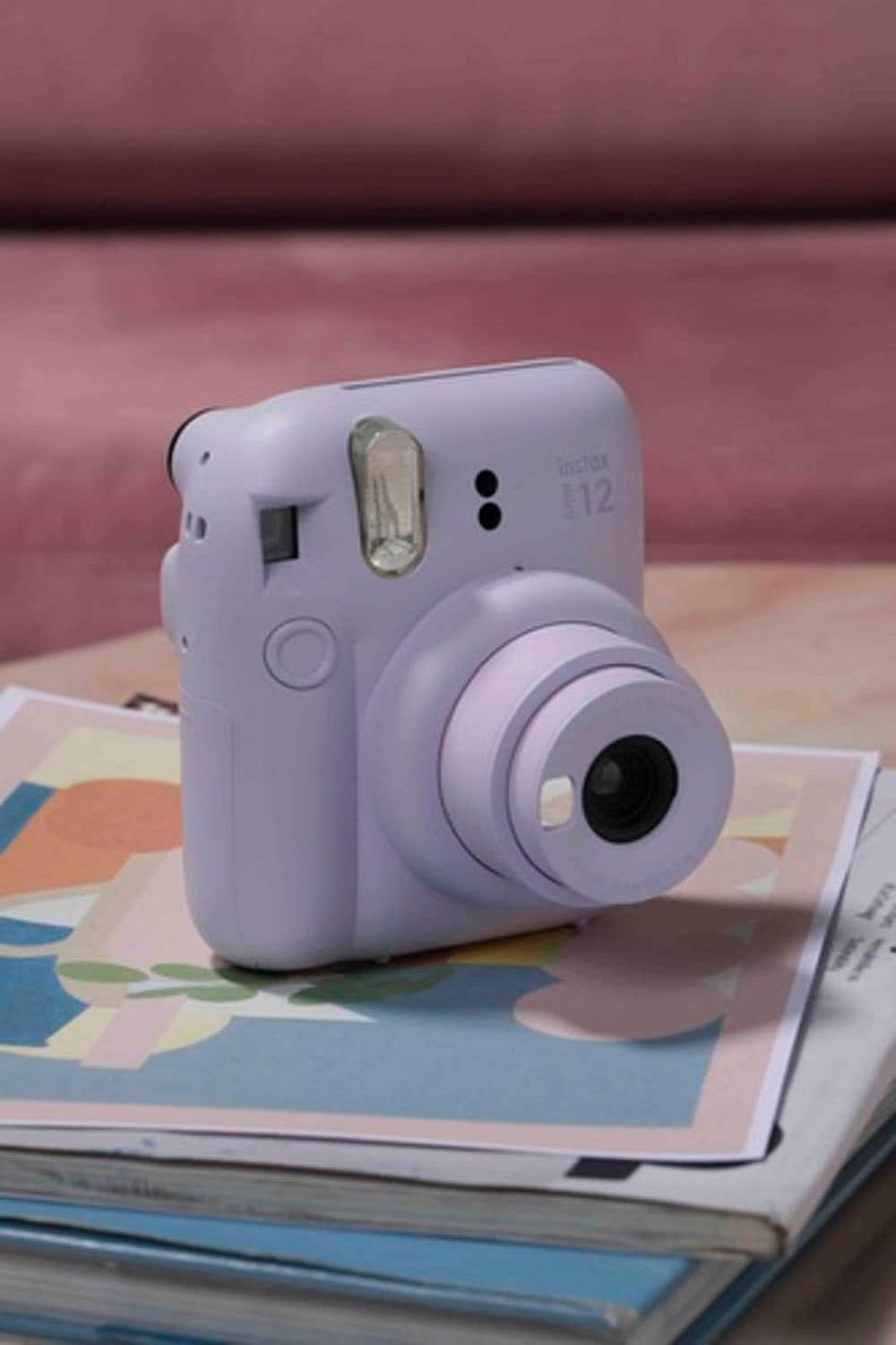 Fujifilm - instax mini 12 Instant Film Camera - Lilac Purple