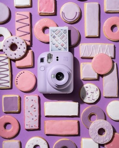 Fujifilm - instax mini 12 Instant Film Camera - Lilac Purple