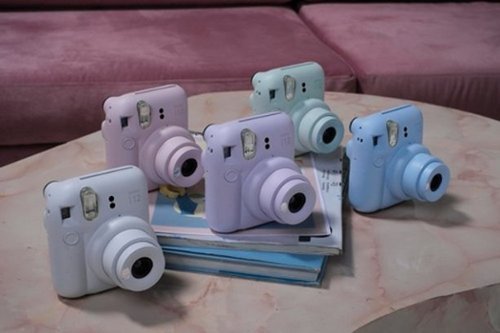 Fujifilm - instax mini 12 Instant Film Camera - Lilac Purple