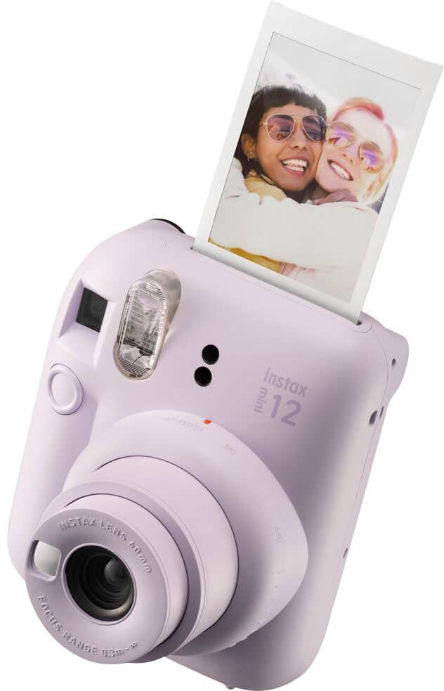 Fujifilm - instax mini 12 Instant Film Camera - Lilac Purple