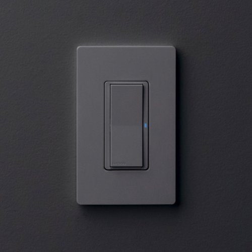 Lutron - Claro Smart Switch for Caséta, On/Off Control of Lights/Fans, 5-Amp/Neutral Wire Required - White