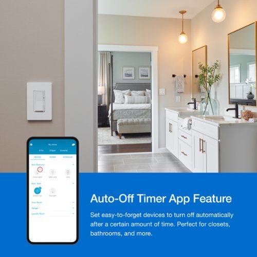 Lutron - Diva Smart Dimmer Switch - White