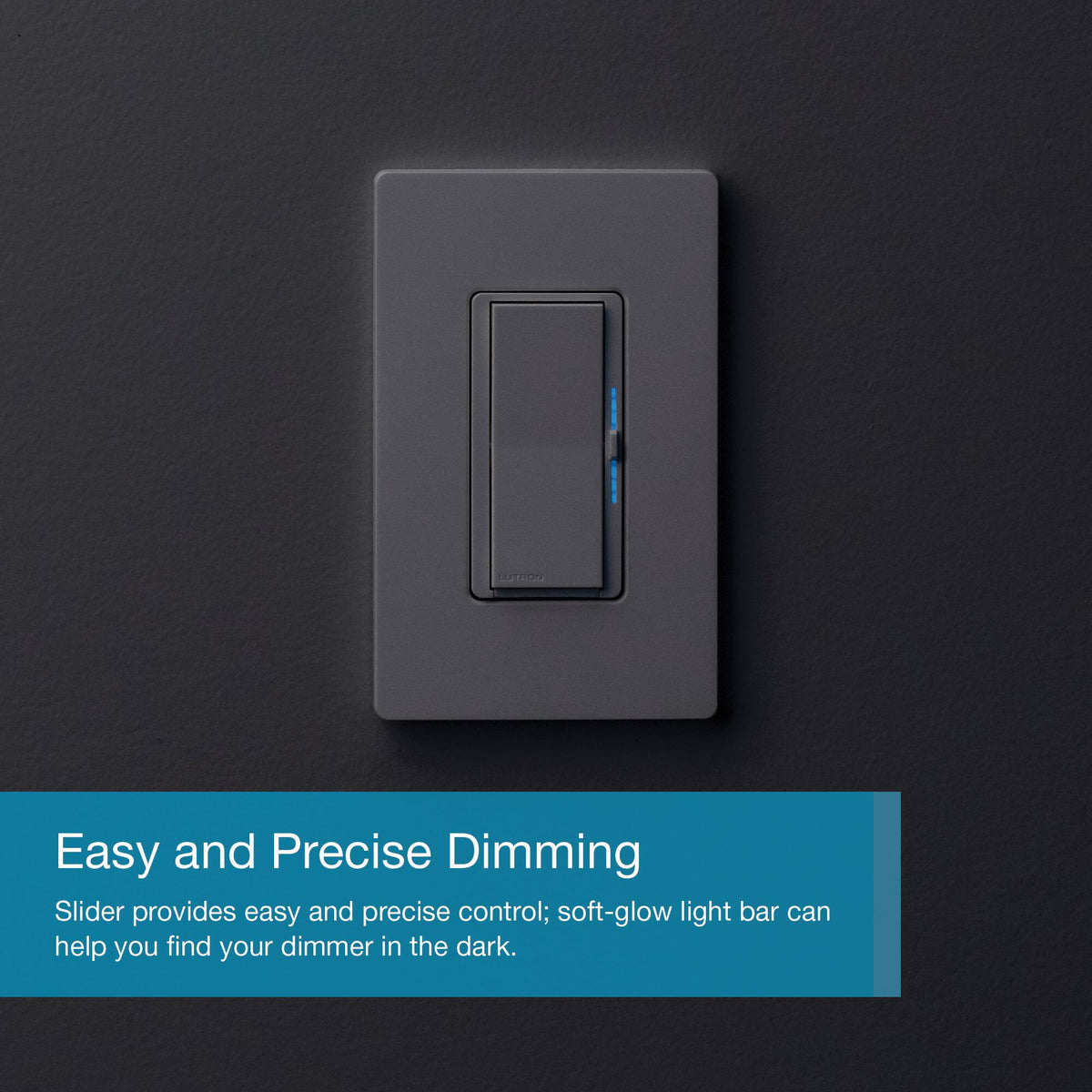 Lutron - Diva Smart Dimmer Switch - White