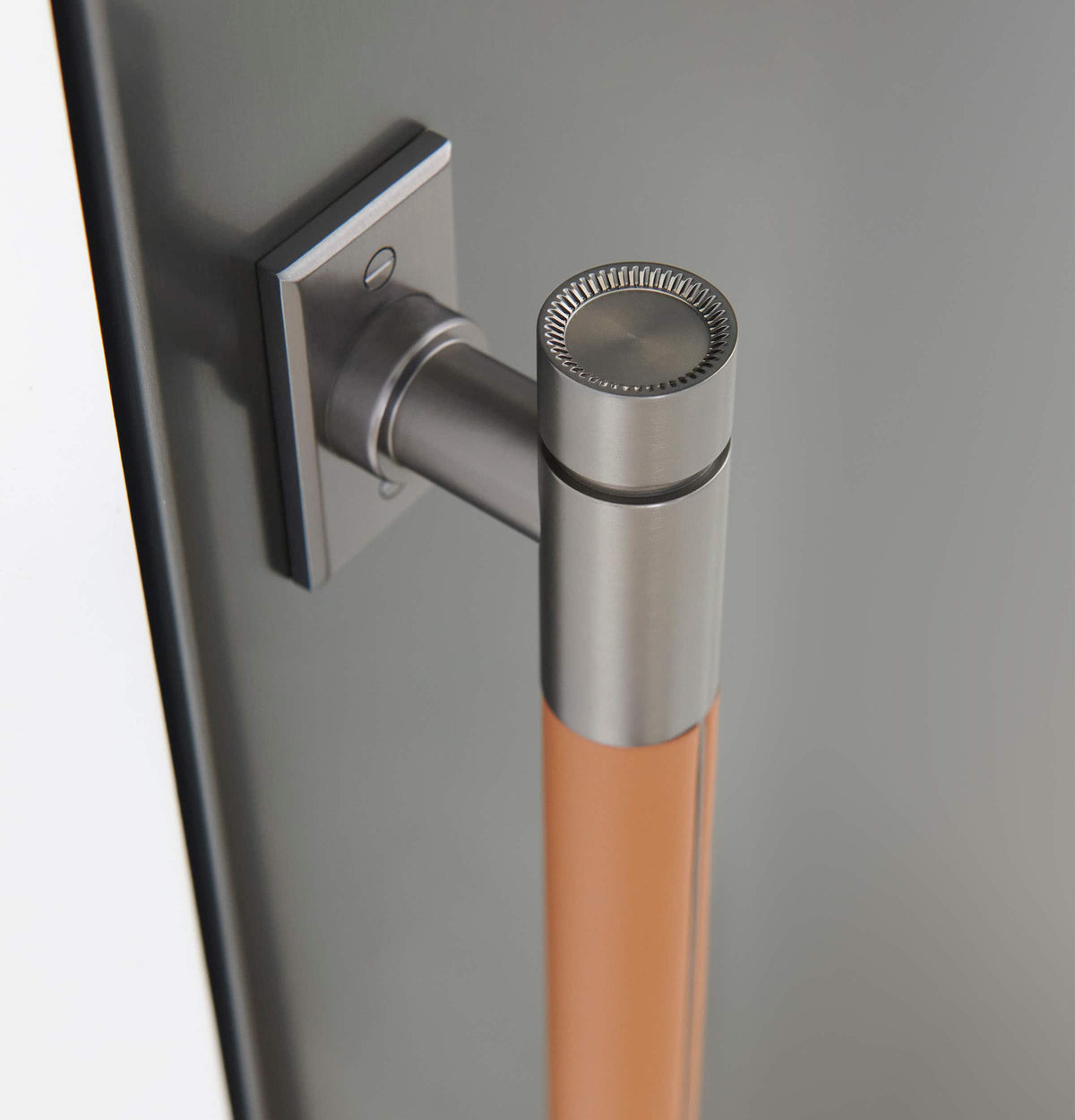 Monogram - The Designer Collection Column Handle Kit - Titanium