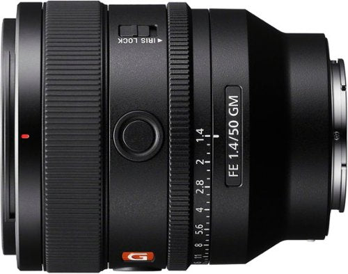 Sony - FE 50mm F1.4 GM Full-Frame Large-Aperture G Master Lens - Black