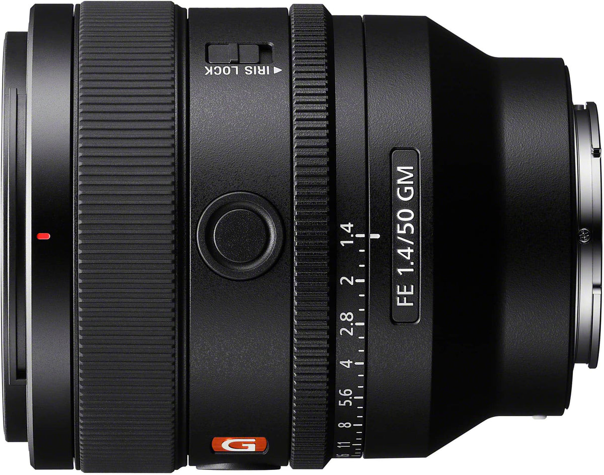 Sony - FE 50mm F1.4 GM Full-Frame Large-Aperture G Master Lens - Black