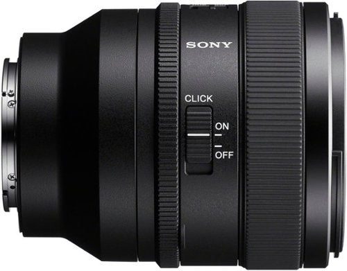 Sony - FE 50mm F1.4 GM Full-Frame Large-Aperture G Master Lens - Black