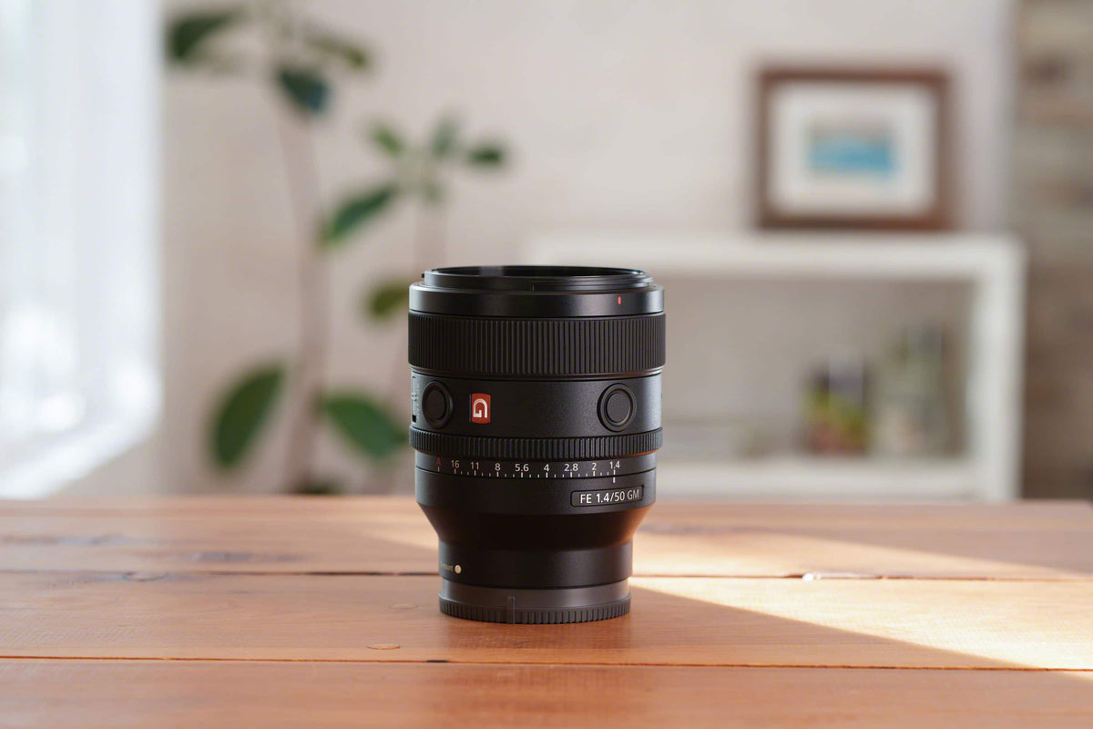 Sony - FE 50mm F1.4 GM Full-Frame Large-Aperture G Master Lens - Black