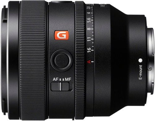Sony - FE 50mm F1.4 GM Full-Frame Large-Aperture G Master Lens - Black
