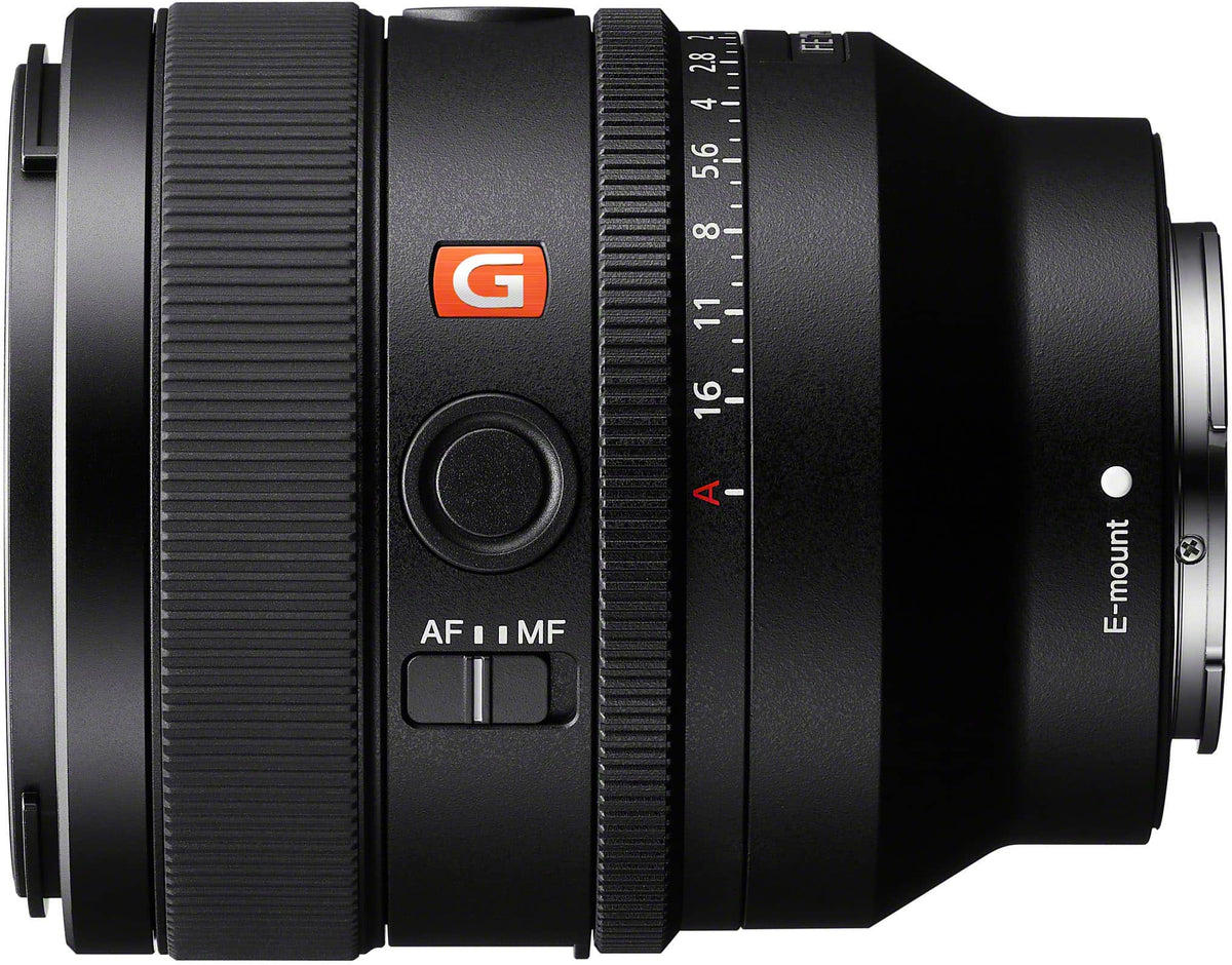 Sony - FE 50mm F1.4 GM Full-Frame Large-Aperture G Master Lens - Black