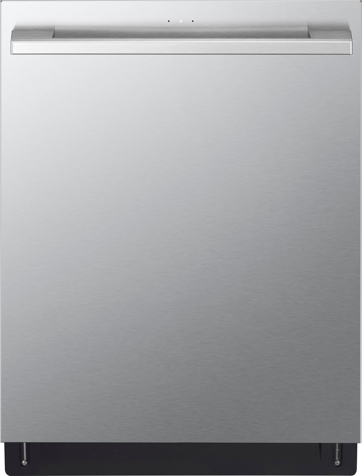 LG - STUDIO 24-in Top Control Smart Built-In Stainless Steel Tub Dishwasher with 3rd Rack, QuadWash Pro and 40dBA - Stainless Steel