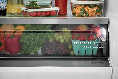 Frigidaire - Professional 33 in. Wide 19 Cu. Ft. Single-Door Refrigerator - Smudge Proof Stainless Steel