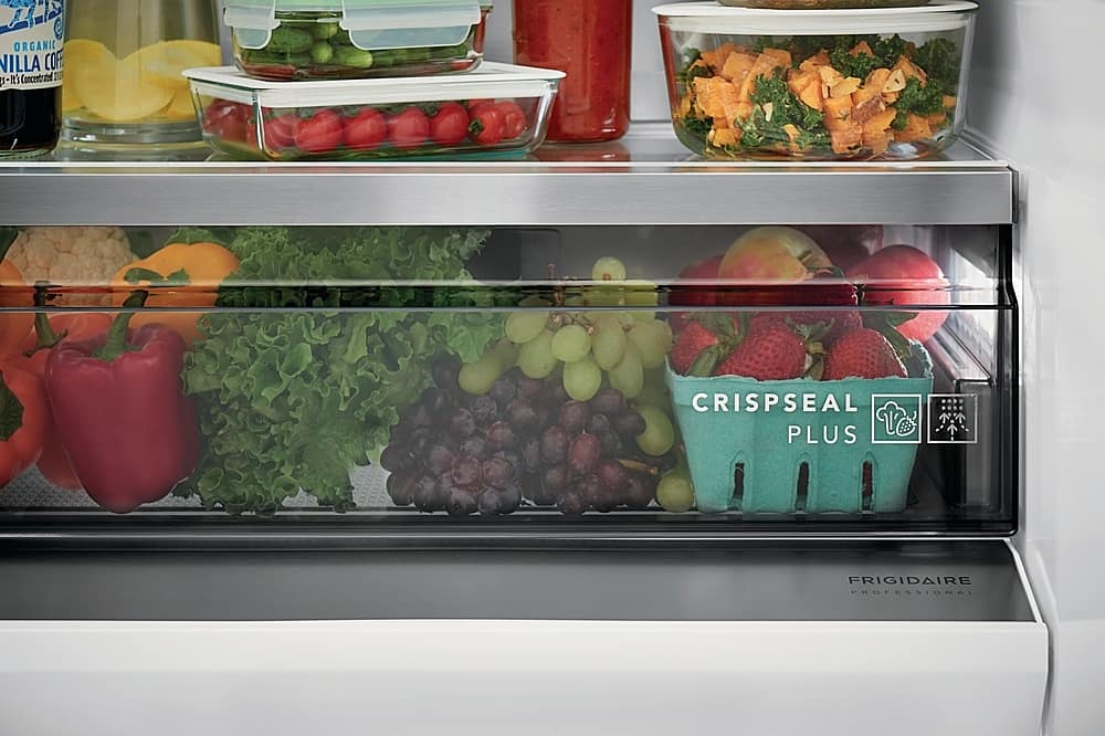 Frigidaire - Professional 33 in. Wide 19 Cu. Ft. Single-Door Refrigerator - Smudge Proof Stainless Steel