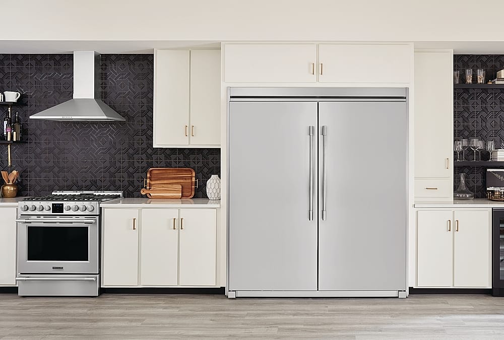 Frigidaire - Professional 33 in. Wide 19 Cu. Ft. Single-Door Refrigerator - Smudge Proof Stainless Steel