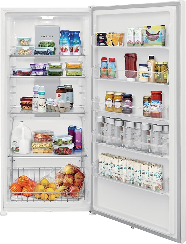 Frigidaire - 33 in. Wide 20 Cu. Ft Garage Ready Single-Door Refrigerator - White