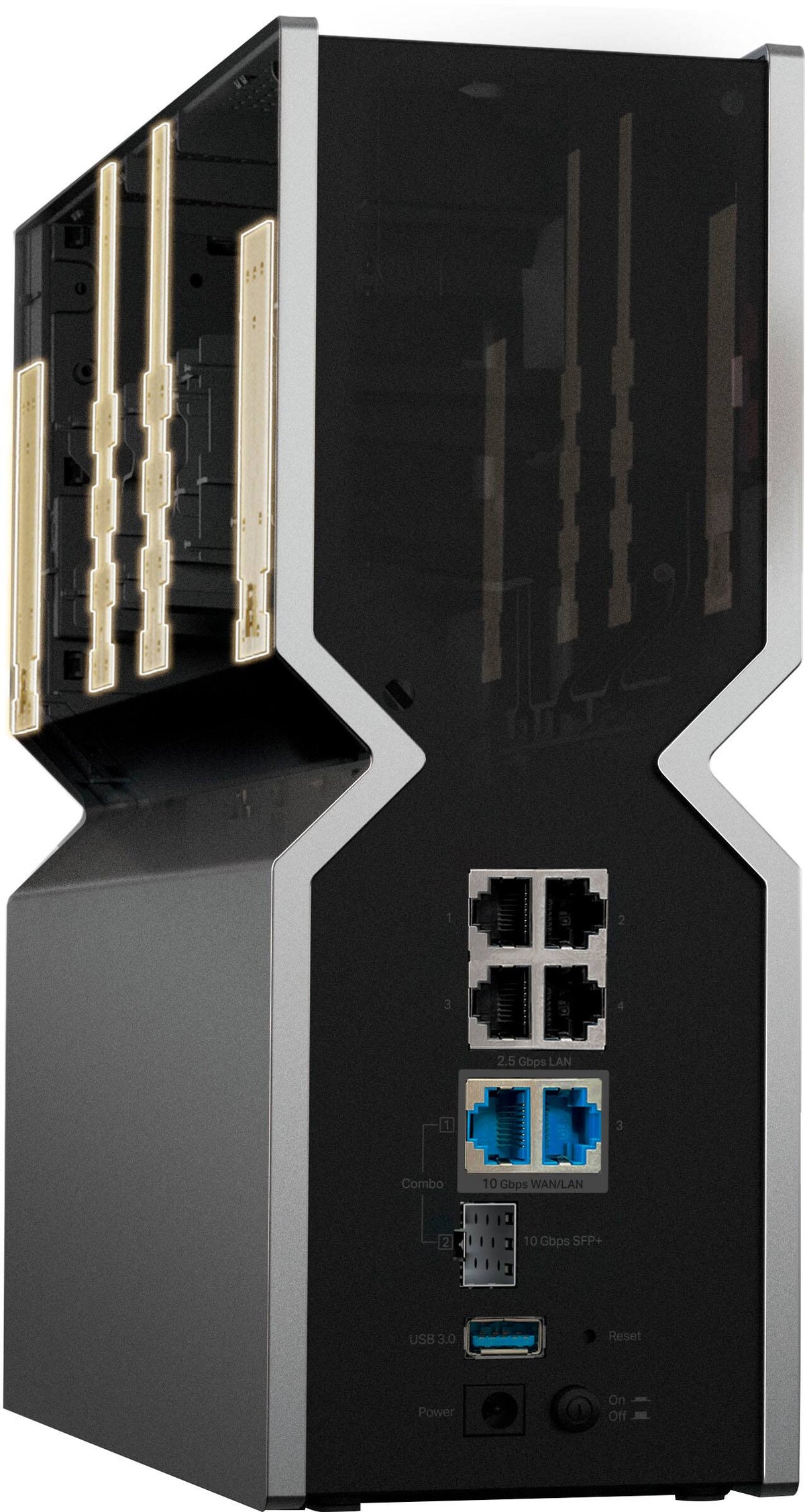 TP-Link - Archer BE19000 Tri-Band Wi-Fi 7 Router - Black