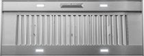 Zephyr - 60 inches - Externally Vented - Range Hood Insert - Stainless Steel