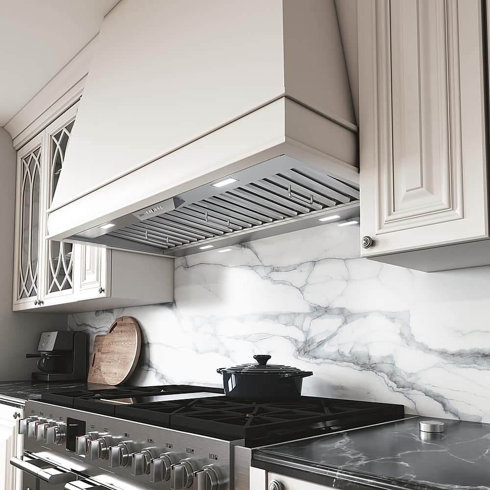 Zephyr - 60 inches - Externally Vented - Range Hood Insert - Stainless Steel