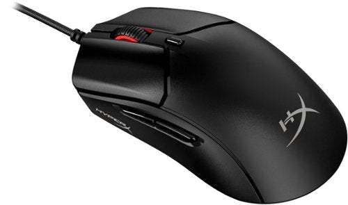 HyperX - Pulsefire Haste 2 Lightweight Wired Optical Gaming Mouse with RGB Lighting - Wired - Black
