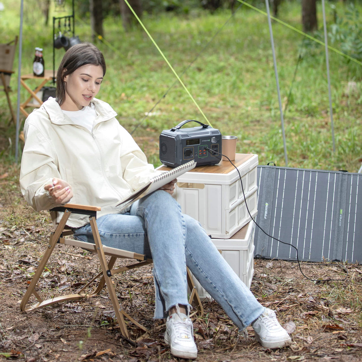Fremo - Hyper 100 Universal Solar Panel - Gray