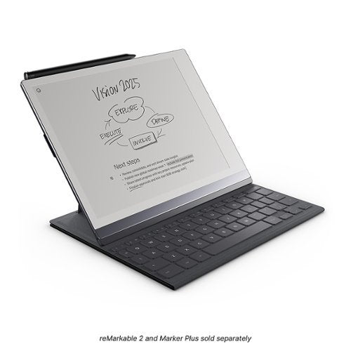 reMarkable - 2 - Type Folio keyboard for your 10.3'' paper tablet - Ink Black - Black Ink
