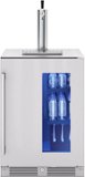 Zephyr - Presrv 5.6 cu. ft. Convertible Beer Kegerator with 107-Can Beverage Storage - Stainless Steel