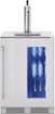 Zephyr - Presrv 5.6 cu. ft. Convertible Beer Kegerator with 107-Can Beverage Storage - Stainless Steel