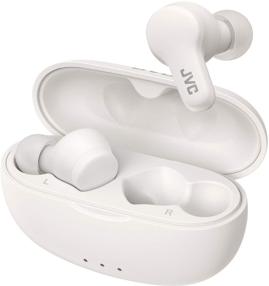JVC - Gumy True Wireless Headphones - White