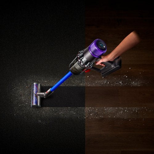 Dyson - V11 Cordless Vacuum with 6 accessories - Nickel/Blue