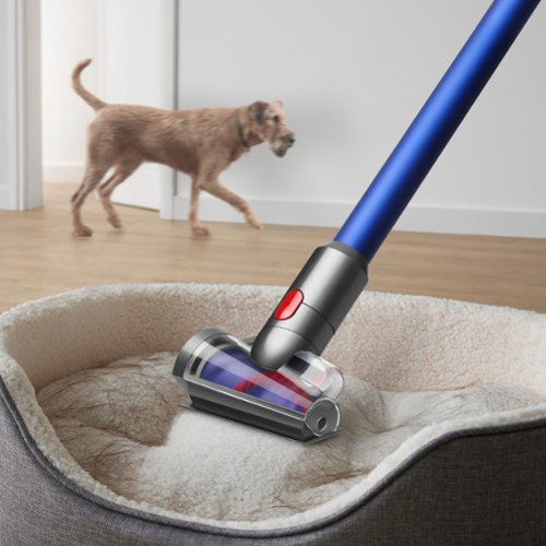 Dyson - V11 Cordless Vacuum with 6 accessories - Nickel/Blue