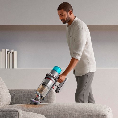 Dyson - Gen5outsize Cordless Vacuum with 8 accessories - Nickel/Blue
