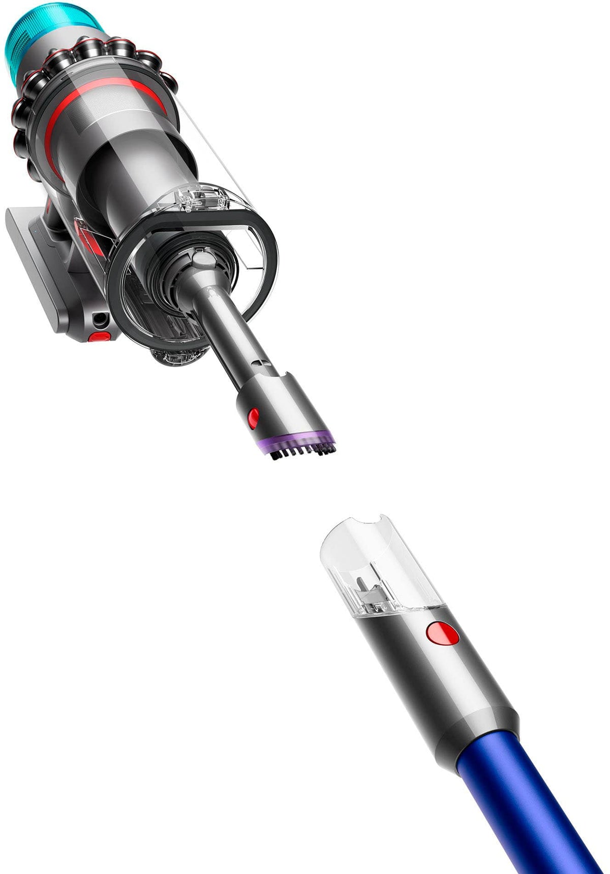 Dyson - Gen5outsize Cordless Vacuum with 8 accessories - Nickel/Blue