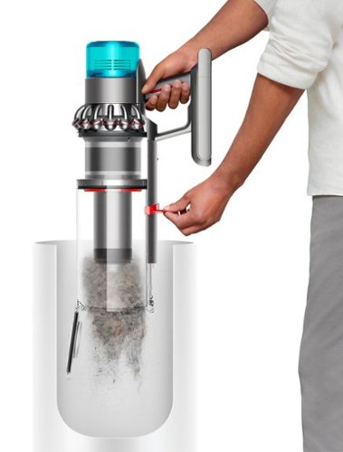 Dyson - Gen5outsize Cordless Vacuum with 8 accessories - Nickel/Blue