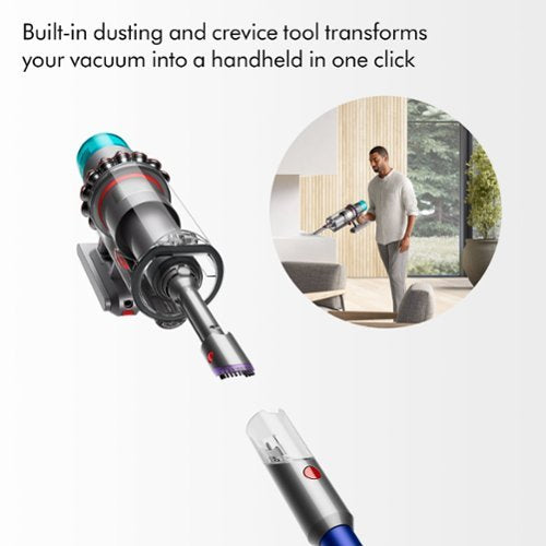 Dyson - Gen5outsize Cordless Vacuum with 8 accessories - Nickel/Blue