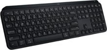 Logitech - MX Keys S Universal Full-size Wireless Scissor Keyboard for PC and Mac with Backlit keys - Black