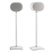 Sanus - Wireless Speaker Stands for Sonos Era 300 (Pair) - White