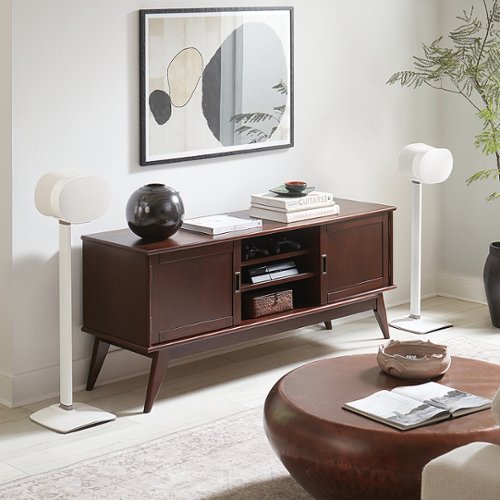 Sanus - Wireless Speaker Stands for Sonos Era 300 (Pair) - White