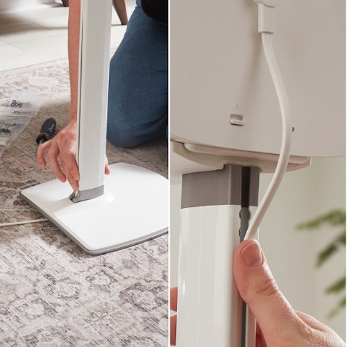 Sanus - Wireless Speaker Stands for Sonos Era 300 (Pair) - White