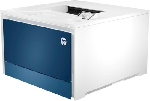 HP - LaserJet Pro 4201dw Wireless Color Laser Printer - White/Blue