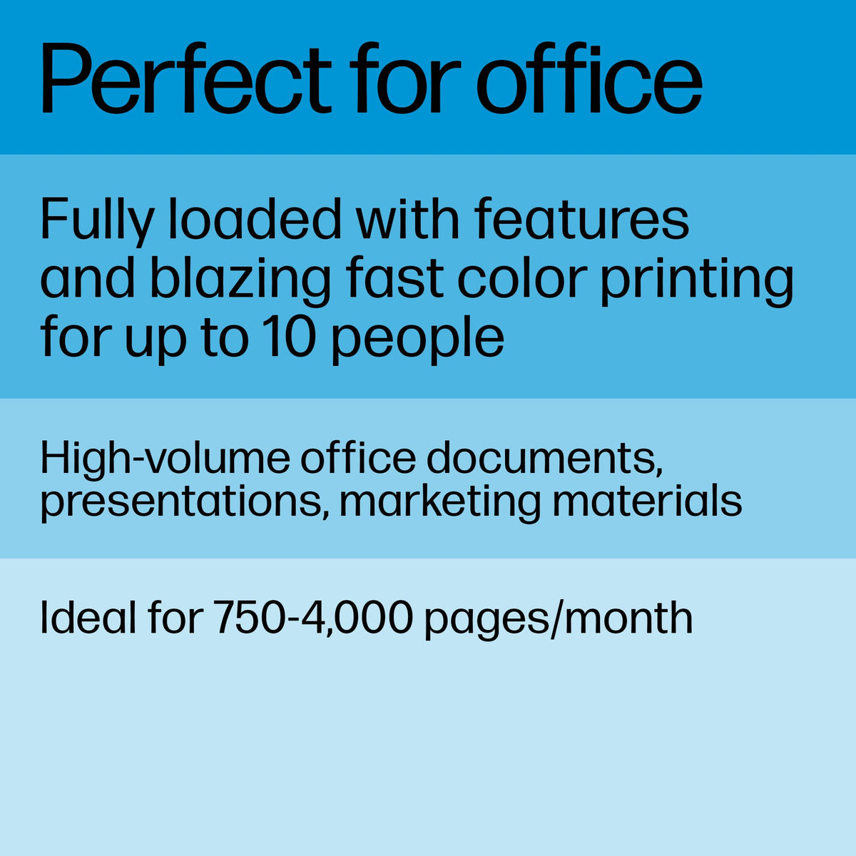 HP - LaserJet Pro 4201dw Wireless Color Laser Printer - White/Blue
